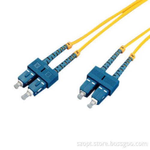 SC SM DX Patch Cord with High Reliability, Cost Effective
